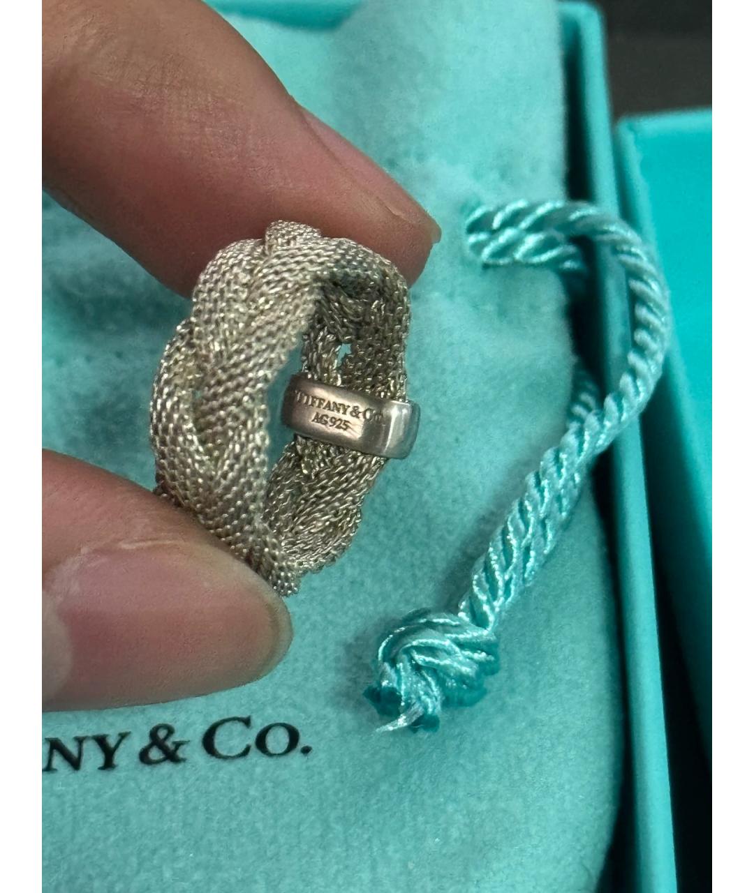 TIFFANY&CO Серебряное серебряное кольцо, фото 7