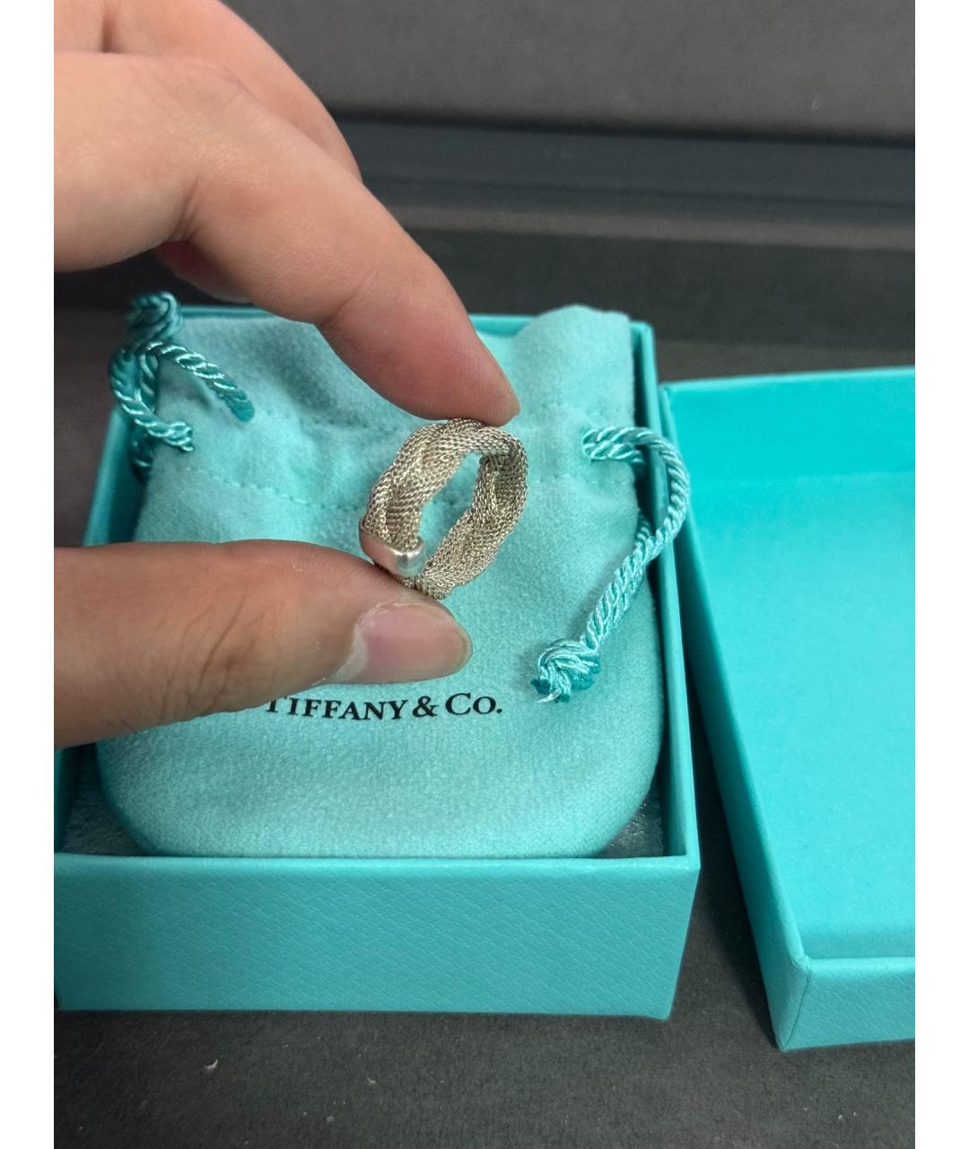 TIFFANY&CO Серебряное серебряное кольцо, фото 4