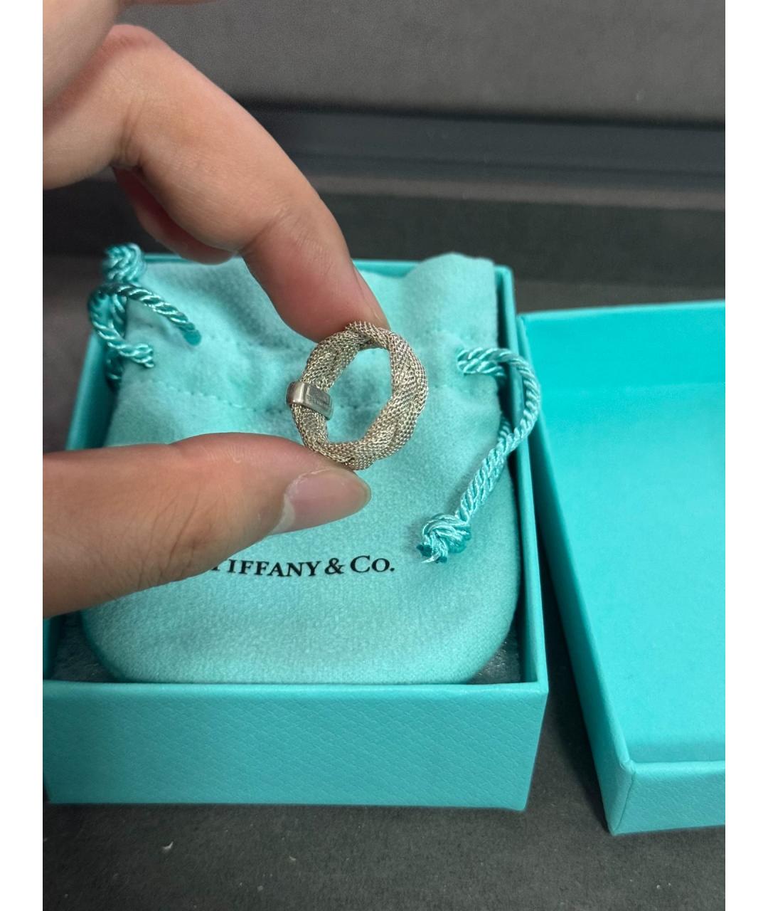 TIFFANY&CO Серебряное серебряное кольцо, фото 5