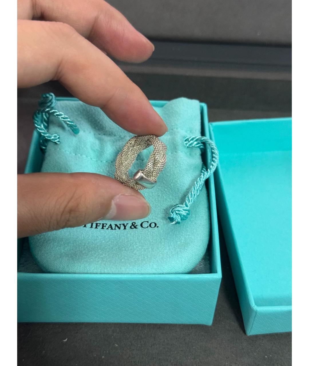 TIFFANY&CO Серебряное серебряное кольцо, фото 3