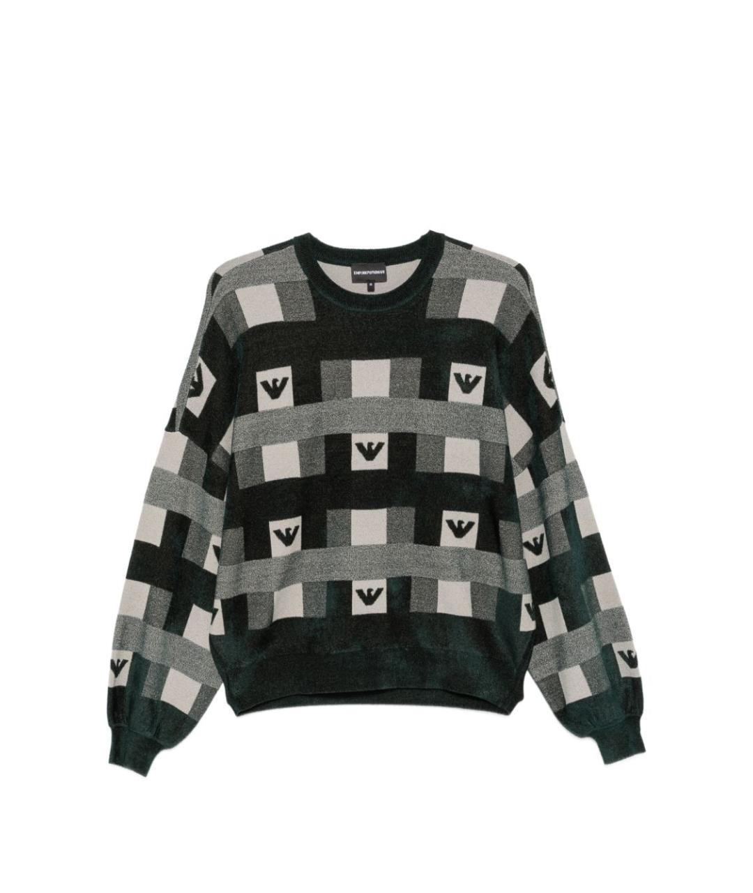 EMPORIO ARMANI Серый джемпер / свитер, фото 1