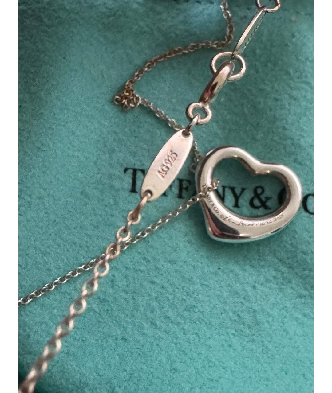 TIFFANY&CO Серебряная серебряная подвеска, фото 5