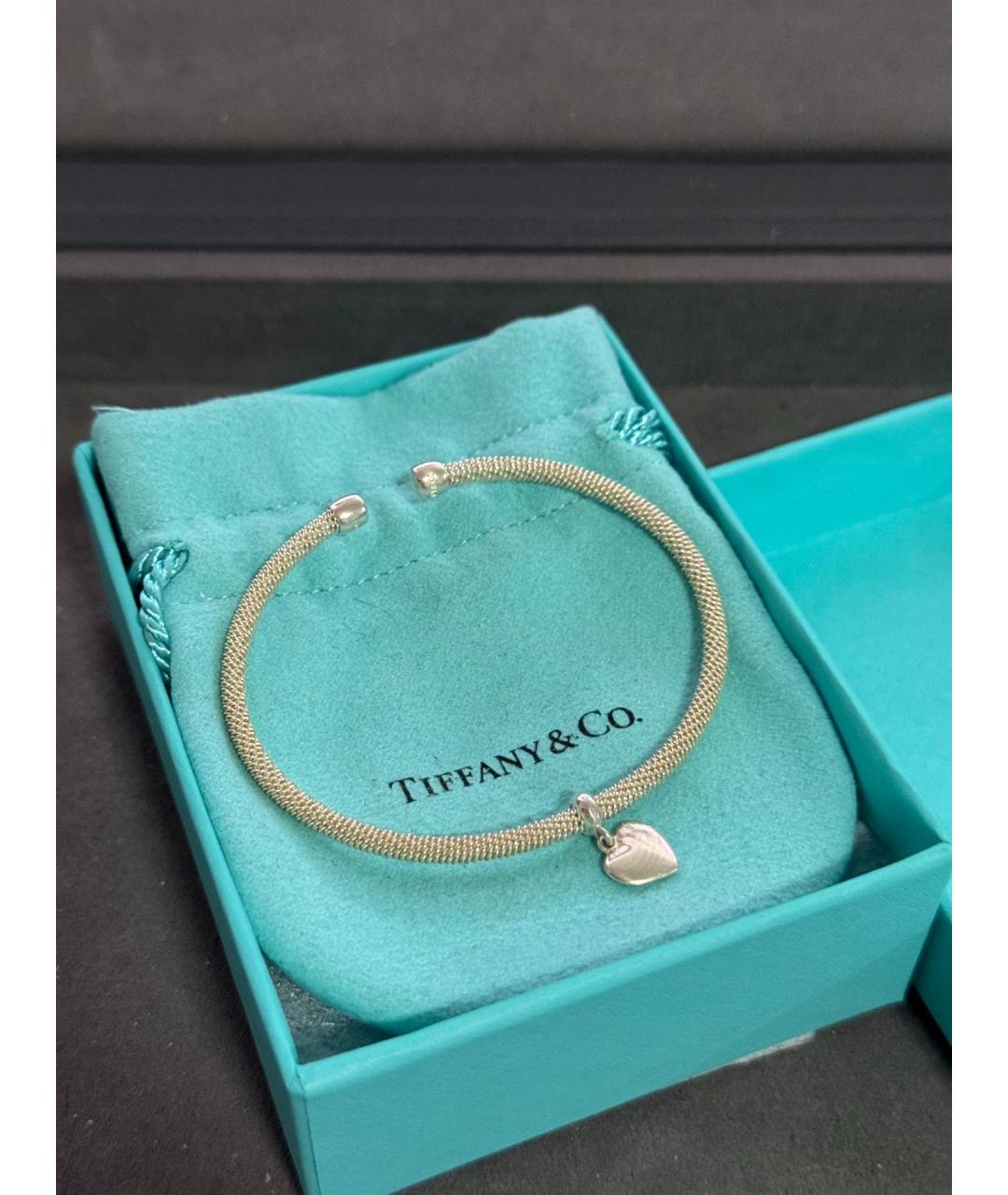 TIFFANY&CO Золотой серебряный браслет, фото 6