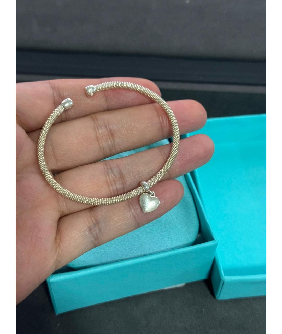 TIFFANY&CO Золотой серебряный браслет, фото 3