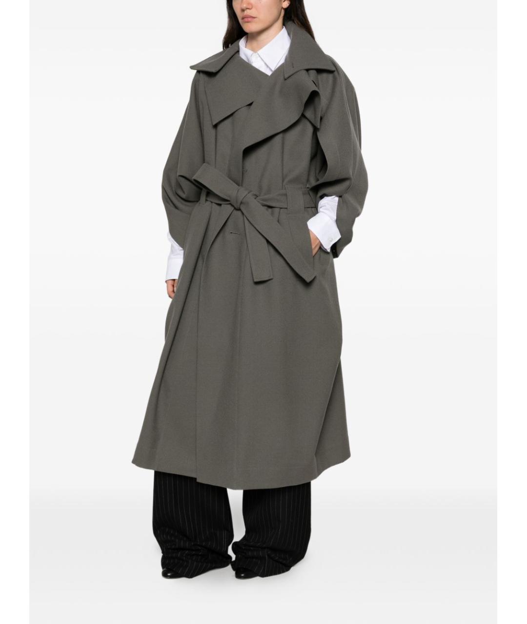 ISSEY MIYAKE Серое пальто, фото 2