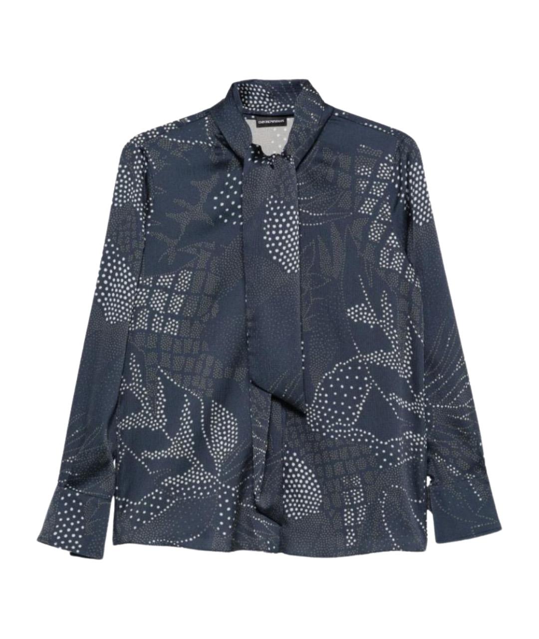 EMPORIO ARMANI Синяя рубашка, фото 1