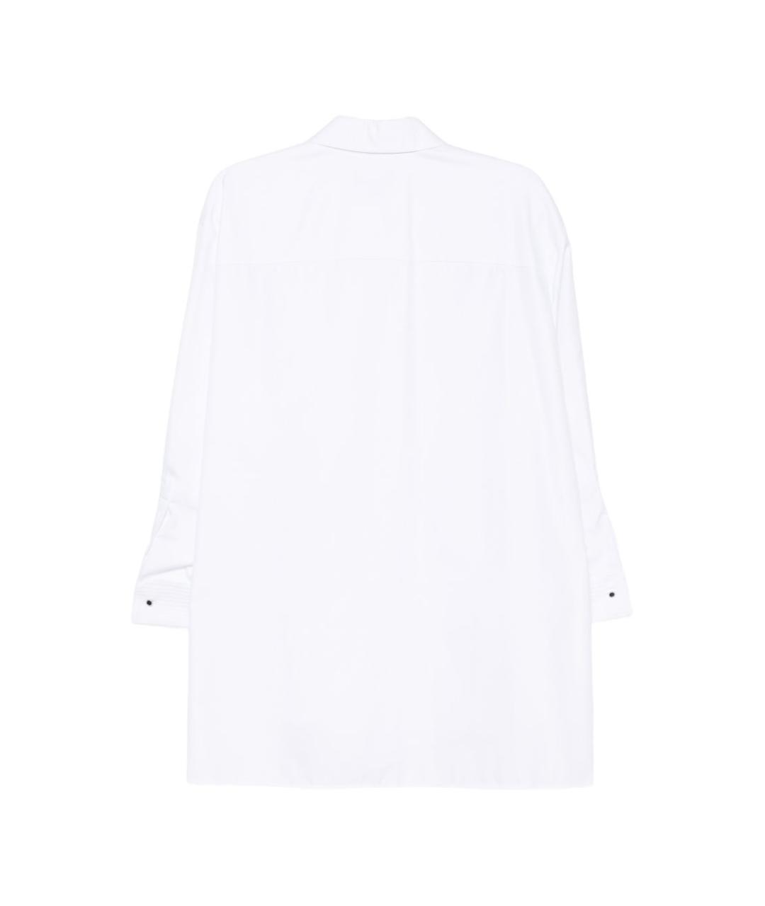 EMPORIO ARMANI Белая хлопковая рубашка, фото 3