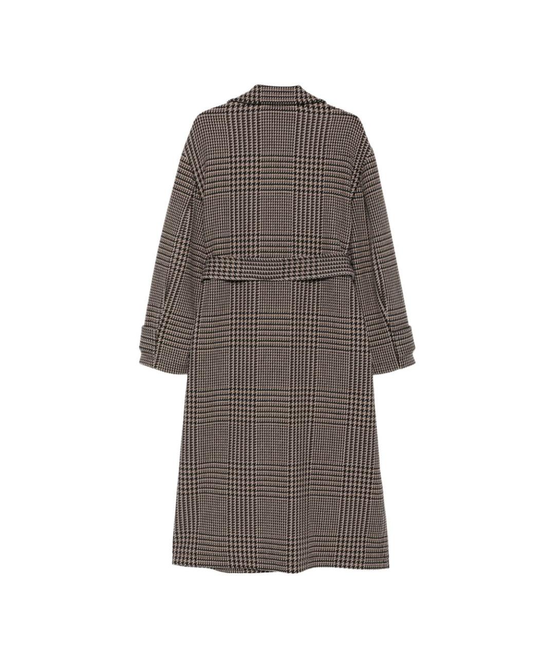 EMPORIO ARMANI Мульти шерстяное пальто, фото 2