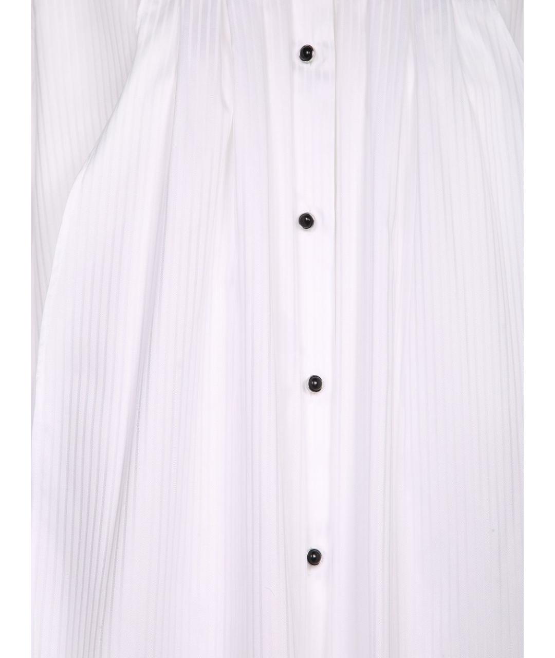 EMPORIO ARMANI Белая хлопковая рубашка, фото 3
