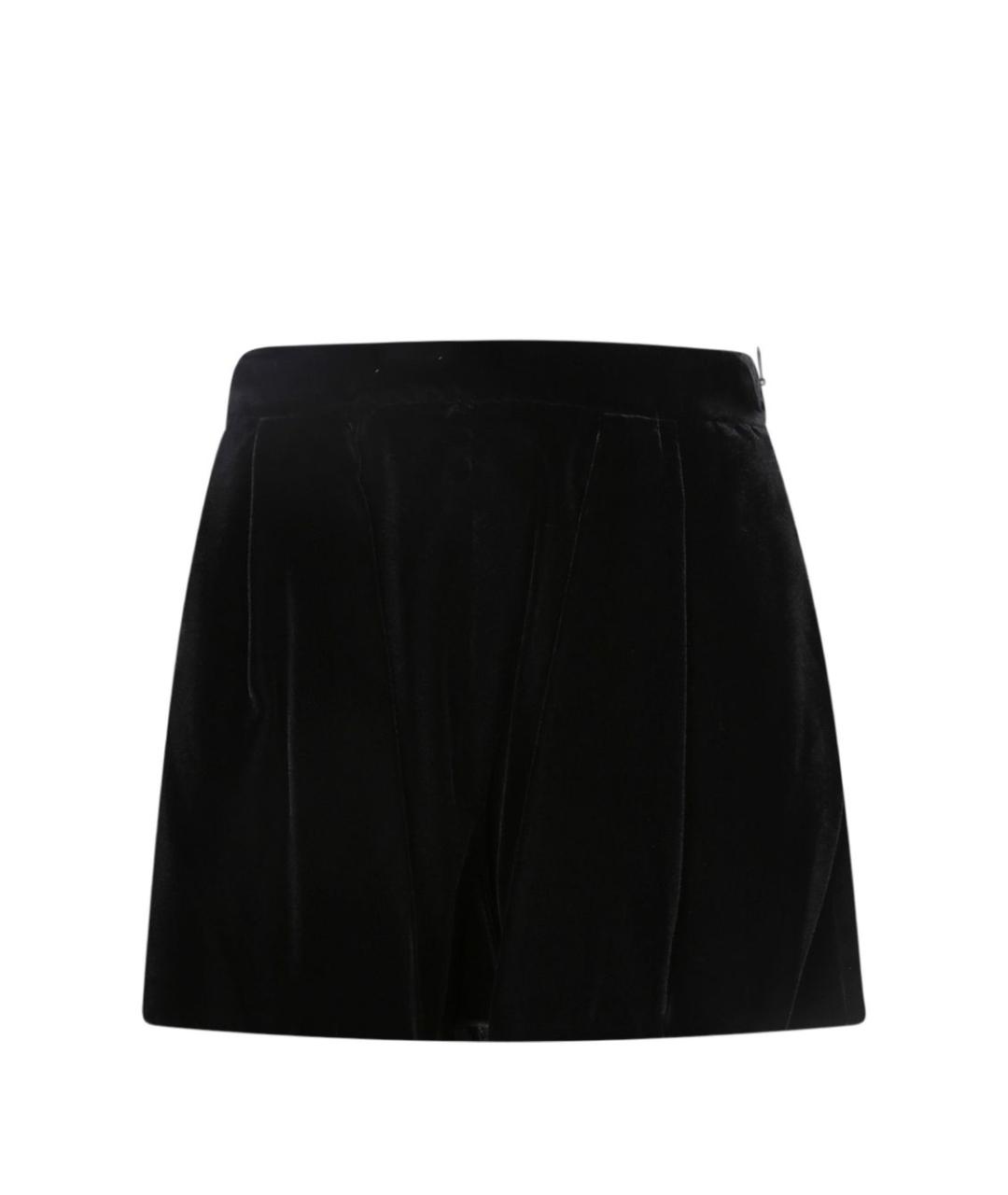 EMPORIO ARMANI Черные вискозные шорты, фото 1
