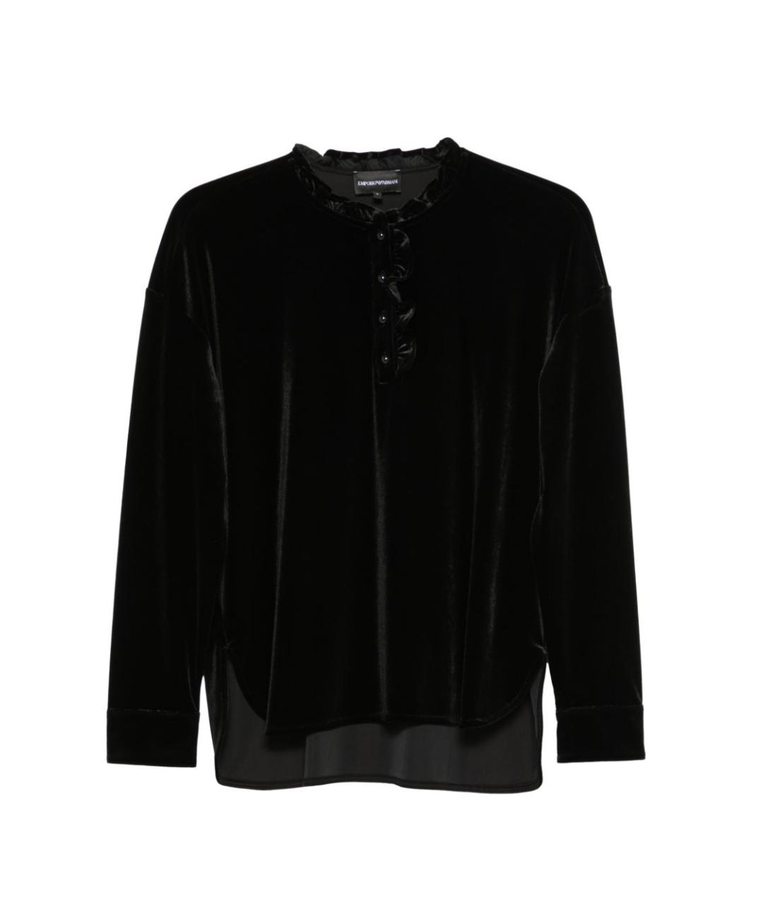 EMPORIO ARMANI Черный джемпер / свитер, фото 1