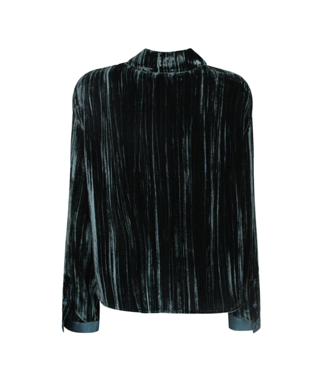 EMPORIO ARMANI Зеленая вискозная рубашка, фото 2