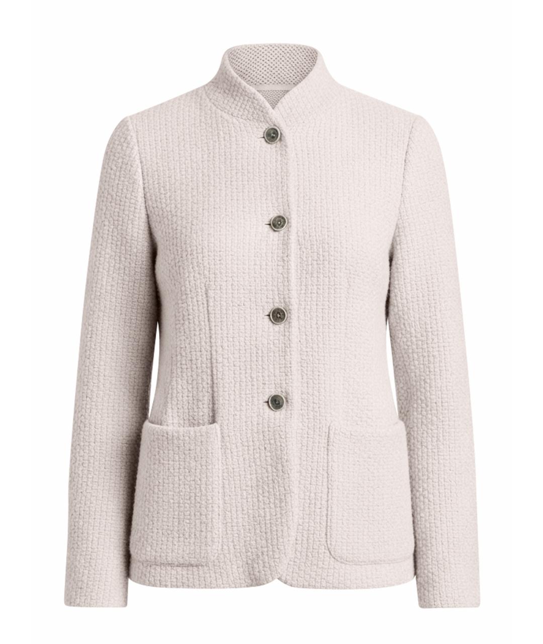 EMPORIO ARMANI Бежевая шерстяная куртка, фото 1