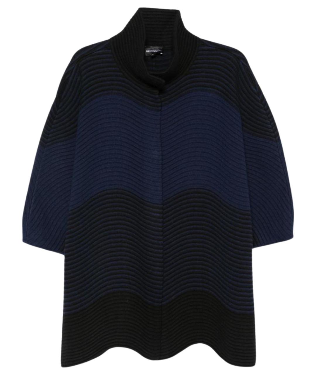 EMPORIO ARMANI Черная хлопковая куртка, фото 1