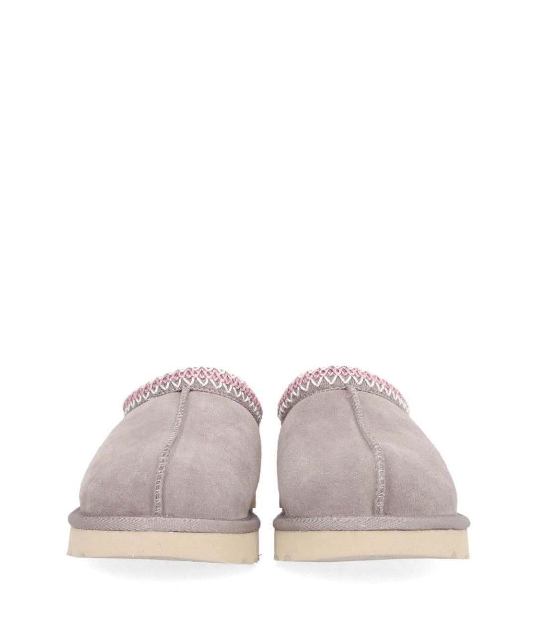 UGG Серые замшевые сабо, фото 5