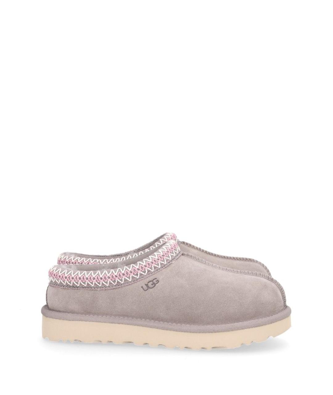 UGG Серые замшевые сабо, фото 6