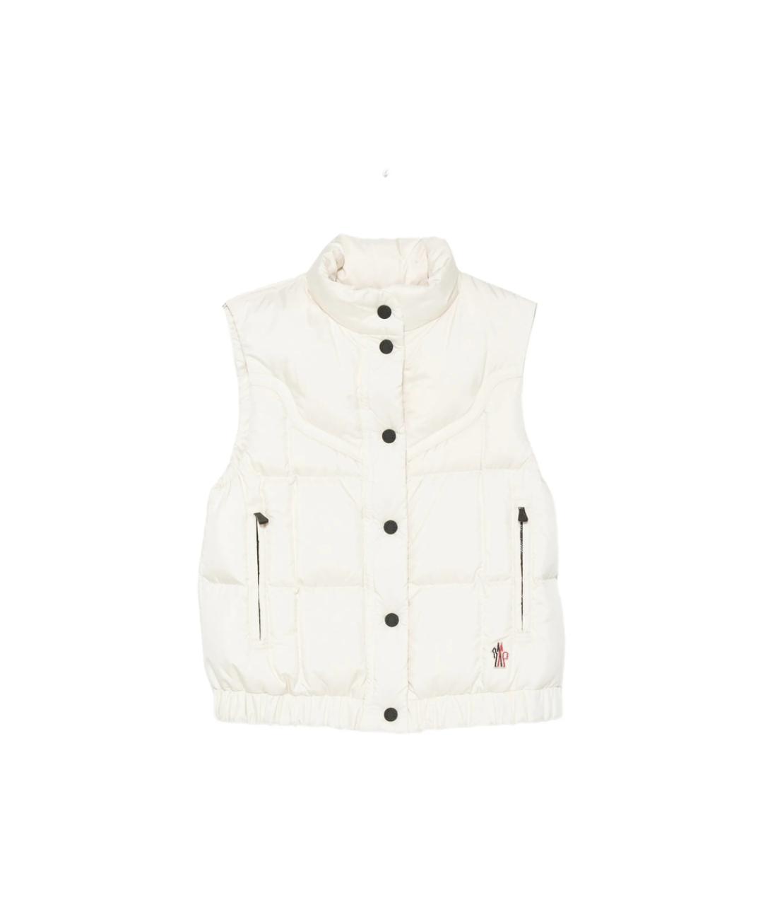 MONCLER GRENOBLE Белая полиэстеровая куртка, фото 1