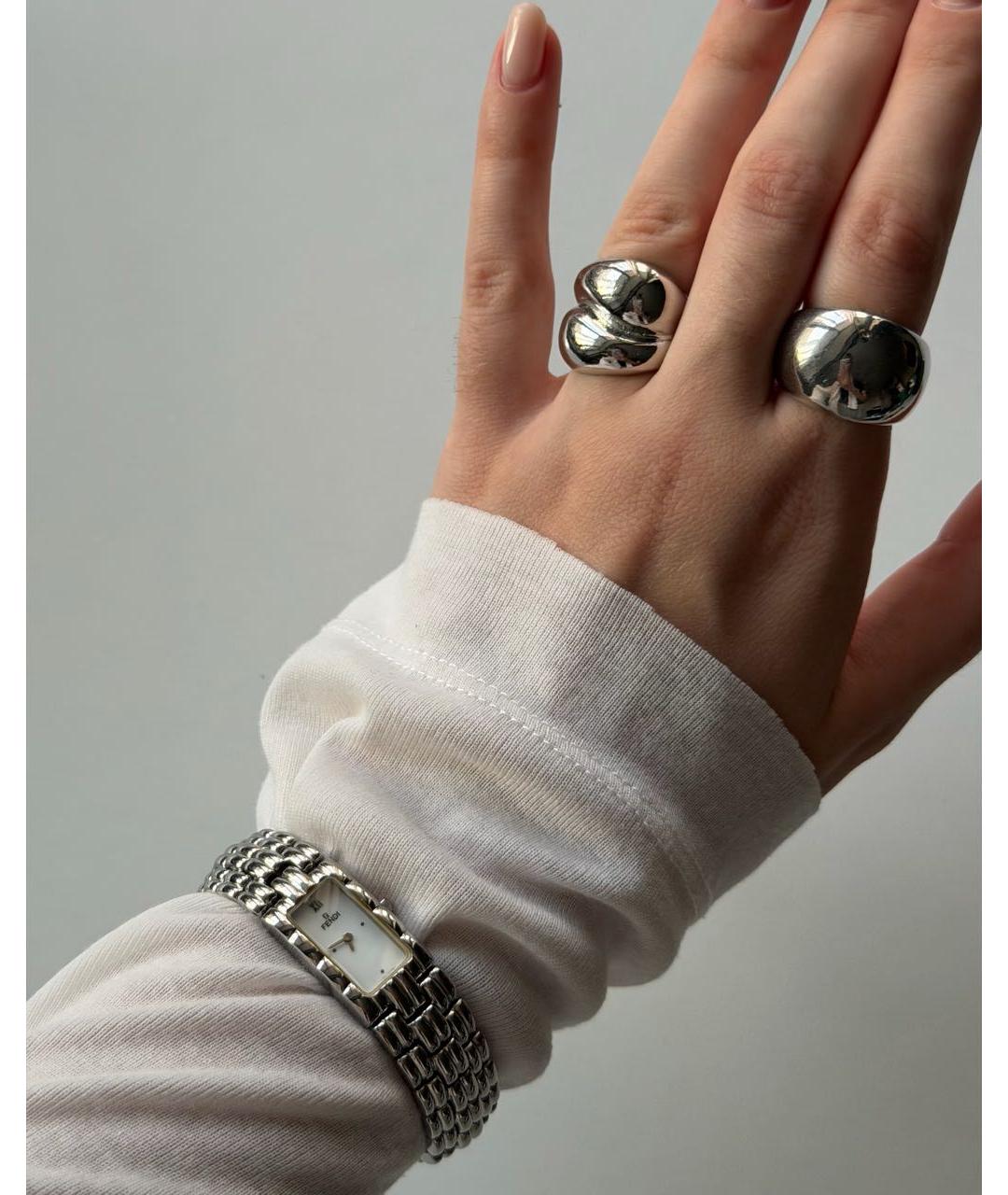 FENDI Серебряные часы, фото 8