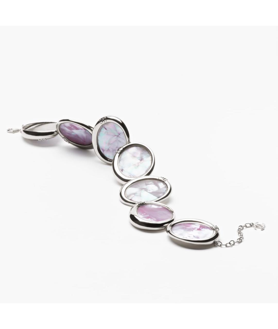 CHANEL Серебряное металлическое колье, фото 2