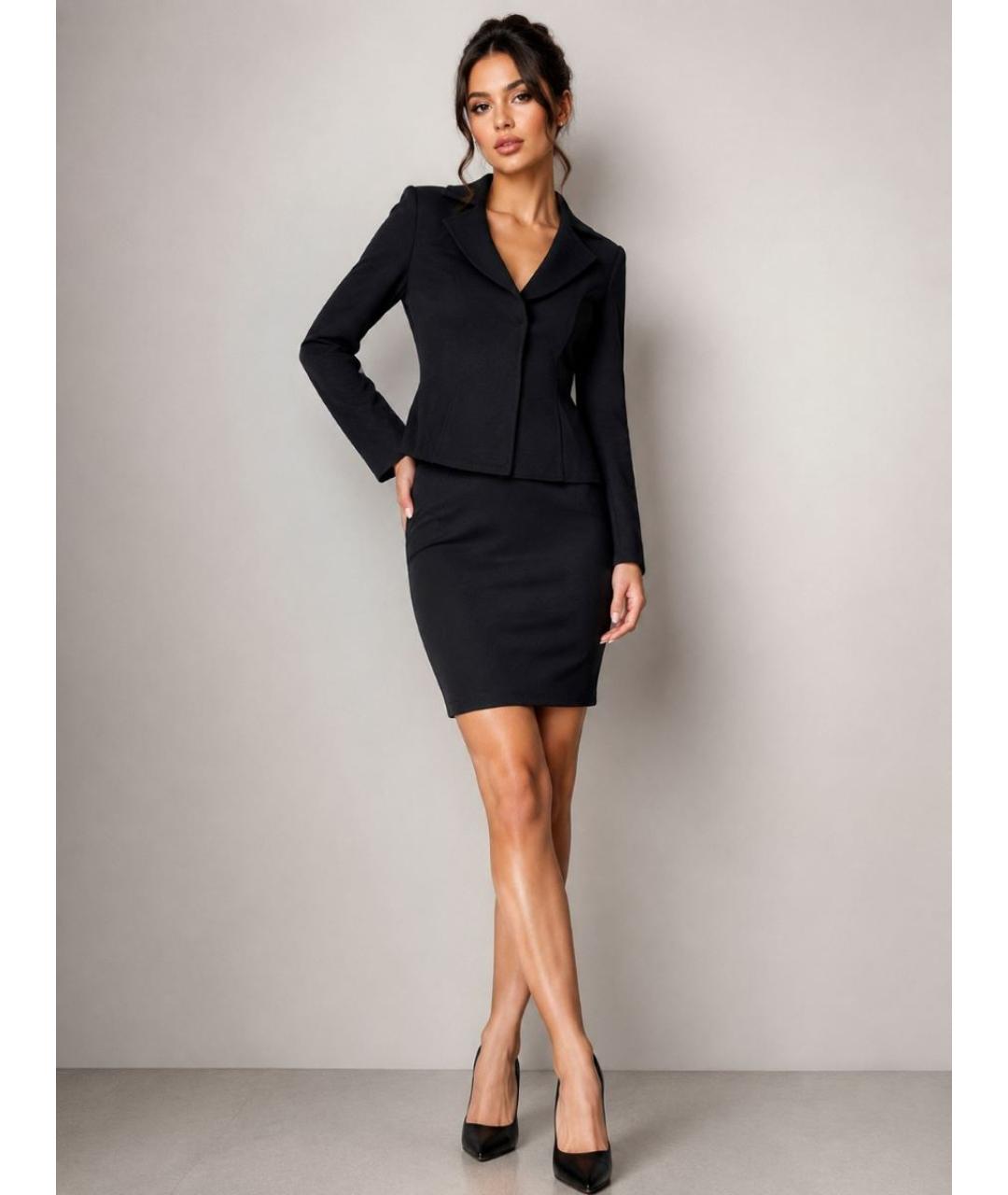 DOLCE&GABBANA Черный костюм с юбками, фото 8