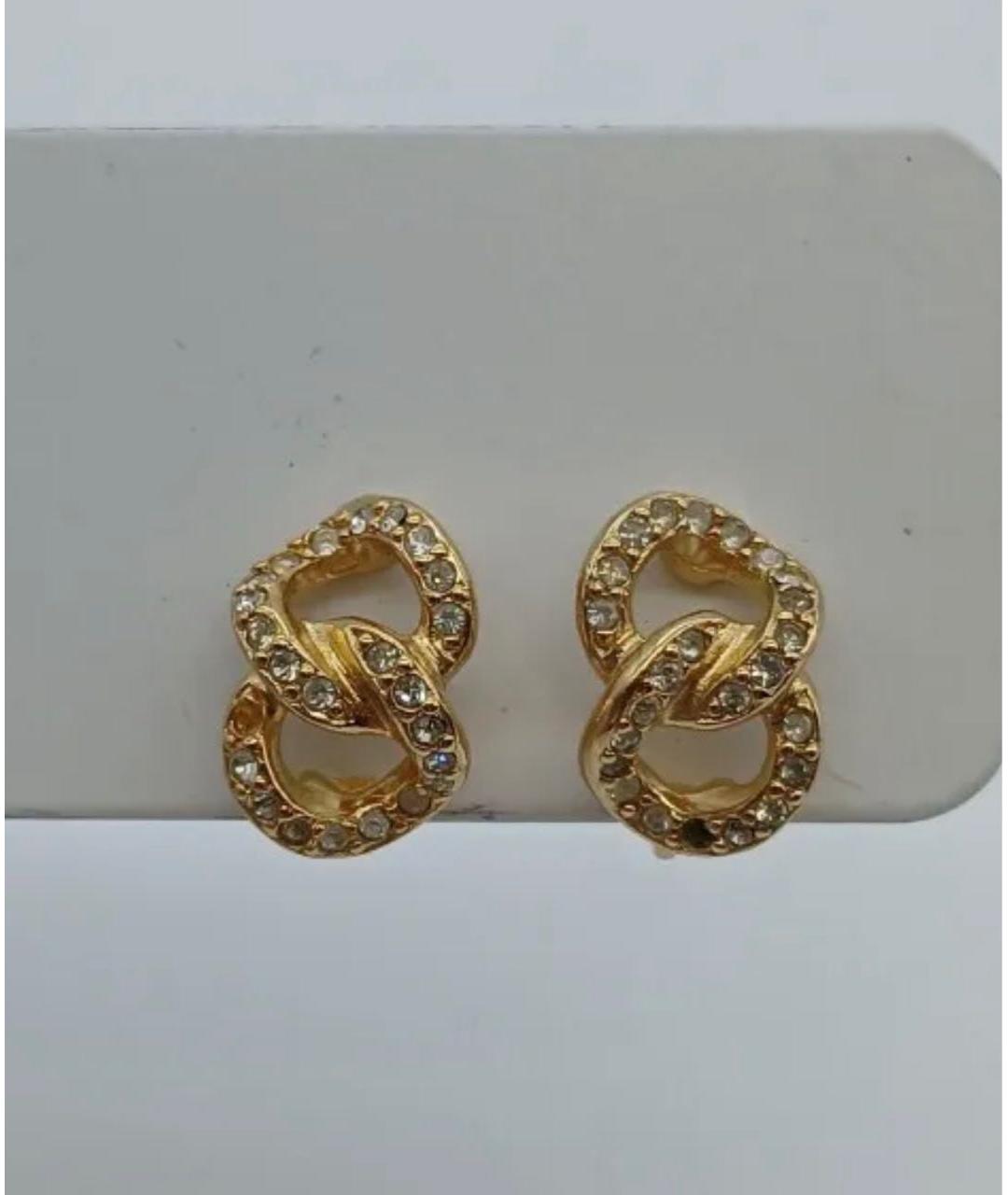CHRISTIAN DIOR Золотые серьги, фото 5