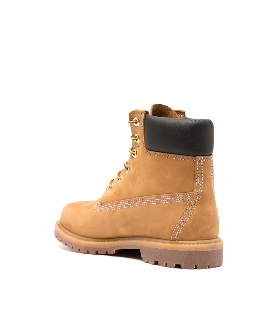 TIMBERLAND Коричневые кожаные ботинки, фото 3