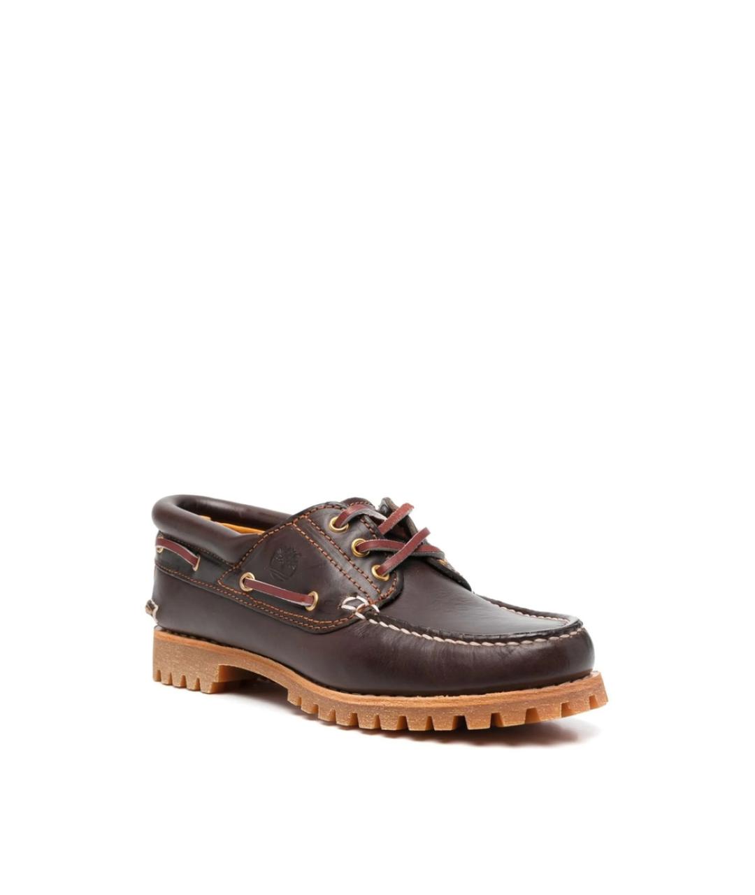 TIMBERLAND Коричневые кожаные брогги и оксфорды, фото 2