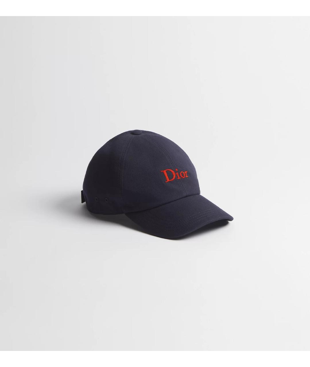 CHRISTIAN DIOR Синяя хлопковая кепка/бейсболка, фото 4