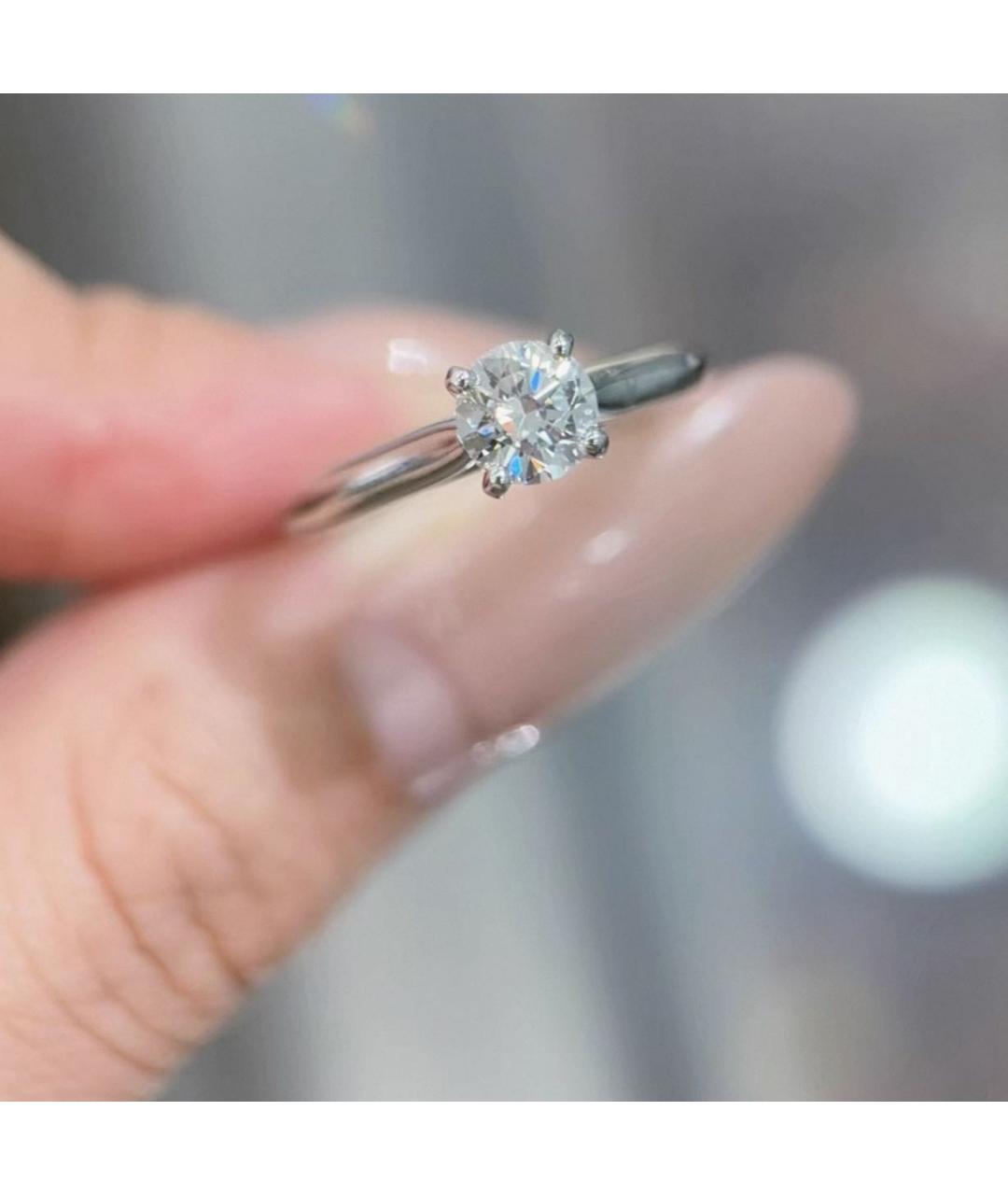 CARTIER Серебряное платиновое кольцо, фото 4