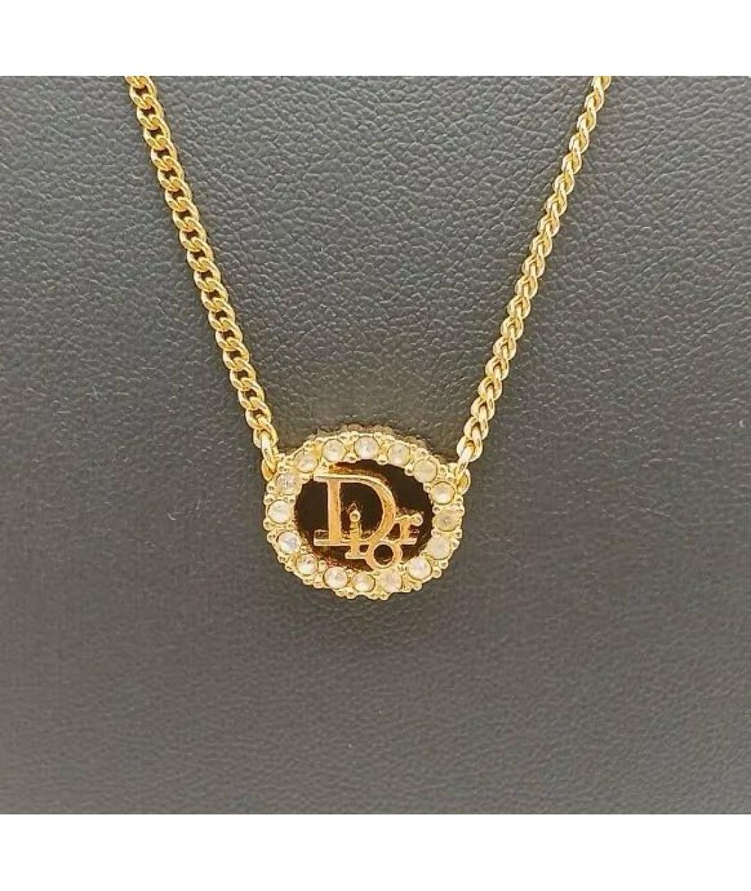 CHRISTIAN DIOR Золотое колье, фото 5
