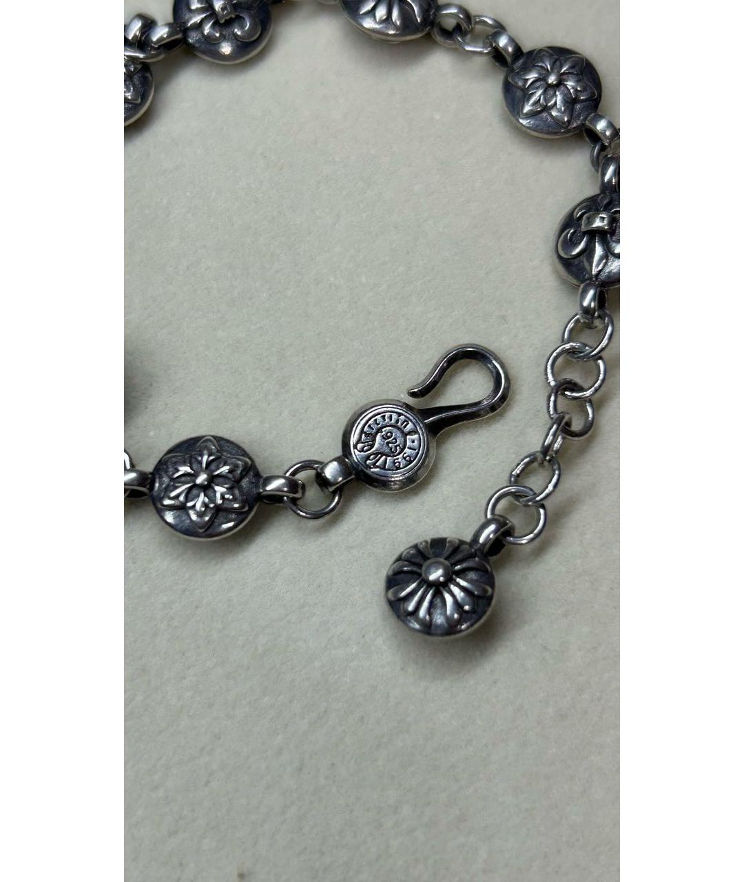 CHROME HEARTS Серебряный серебряный браслет, фото 3