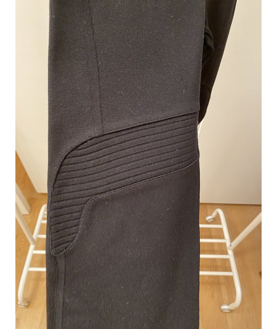 RALPH LAUREN COLLECTION Черные шелковые брюки узкие, фото 7