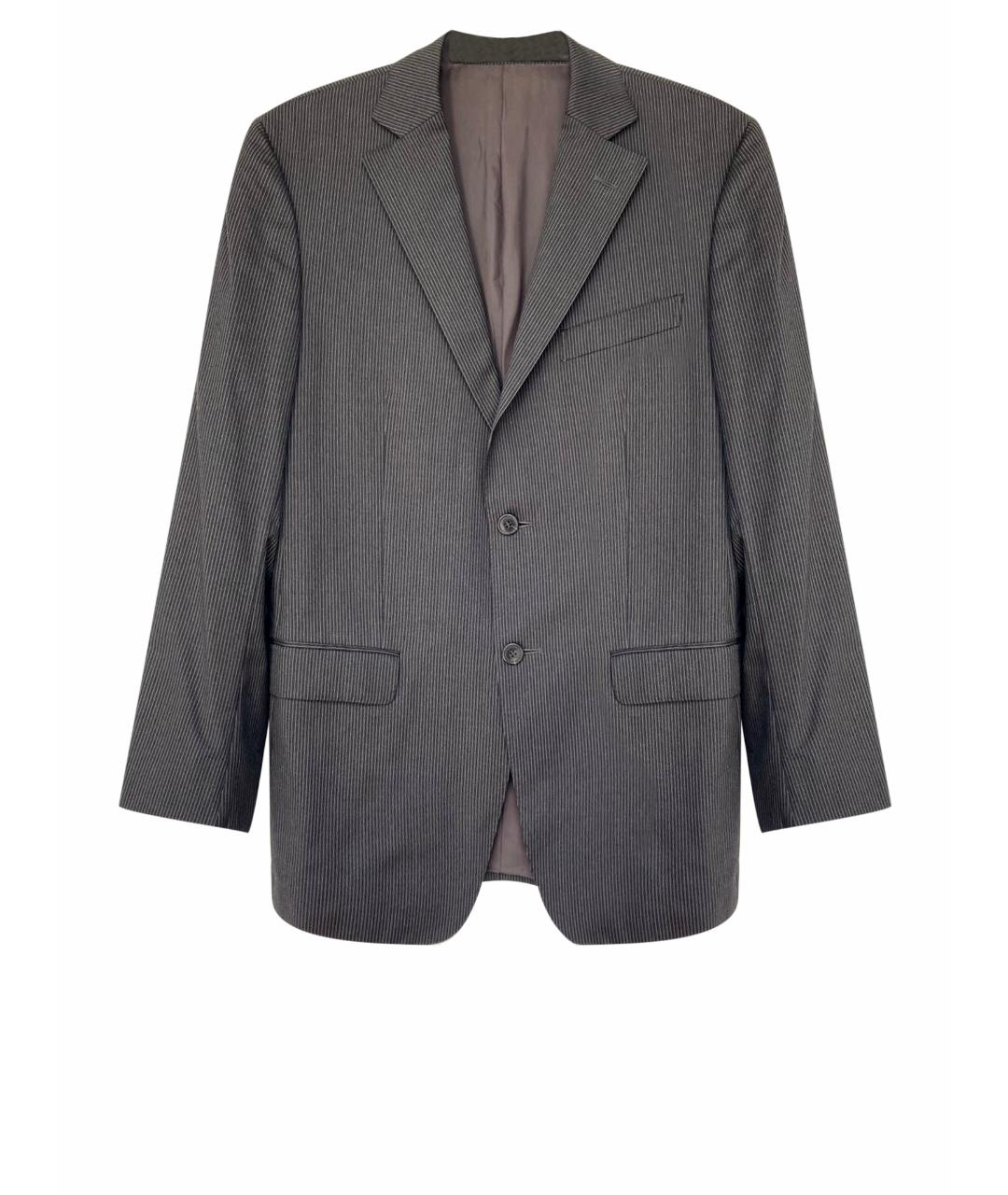 ZZEGNA Серый шерстяной пиджак, фото 1