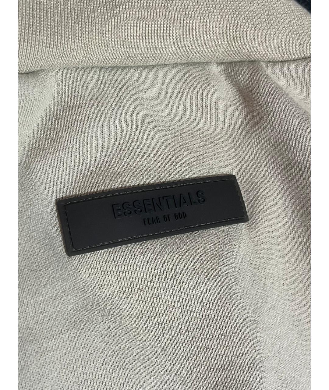 FEAR OF GOD ESSENTIALS Бежевая хлопковая жилетка, фото 5