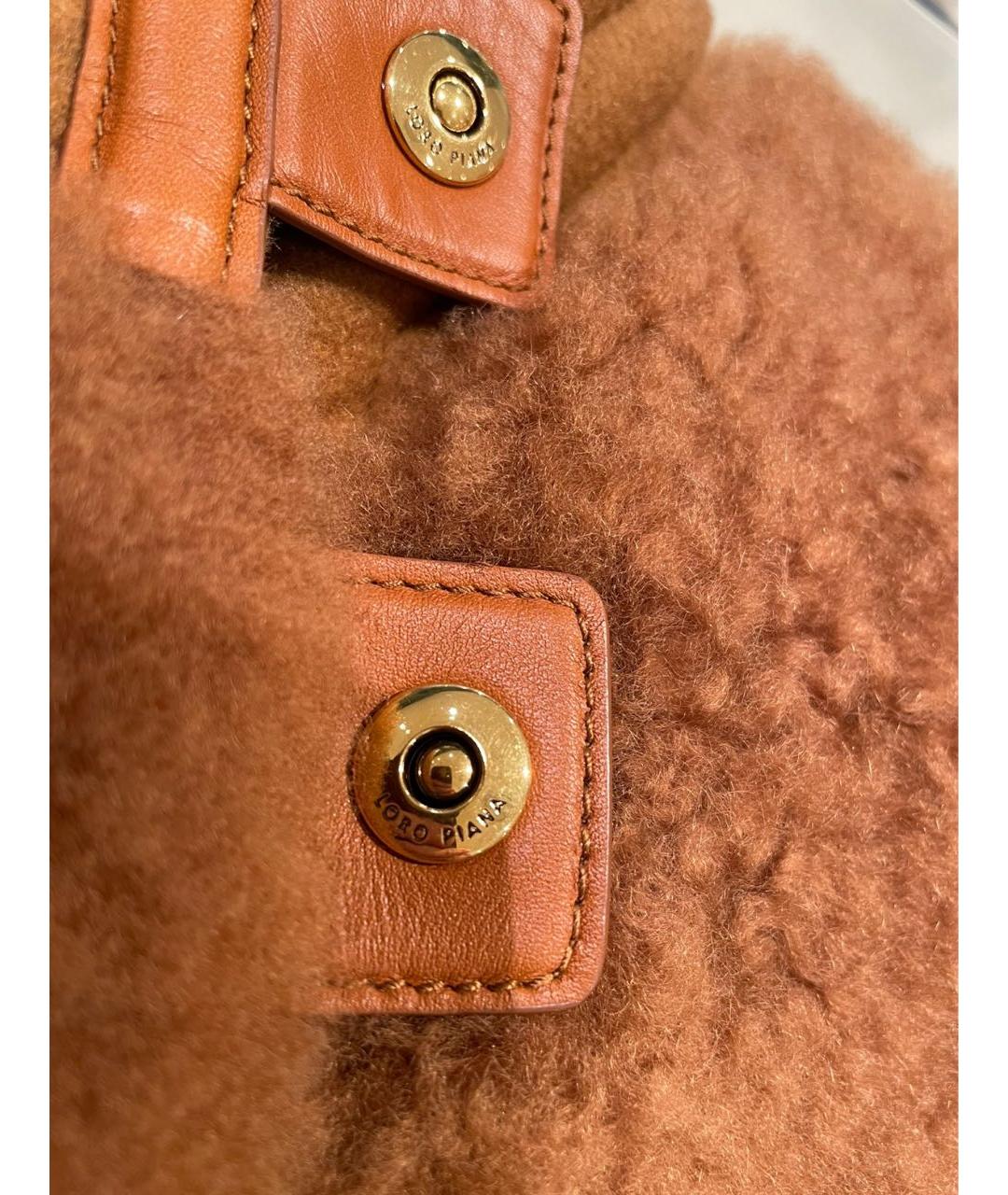 LORO PIANA Коричневая шерстяная куртка, фото 7