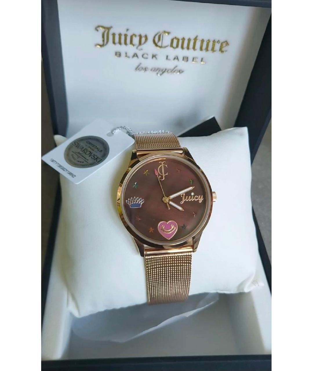 JUICY COUTURE Золотые часы, фото 2