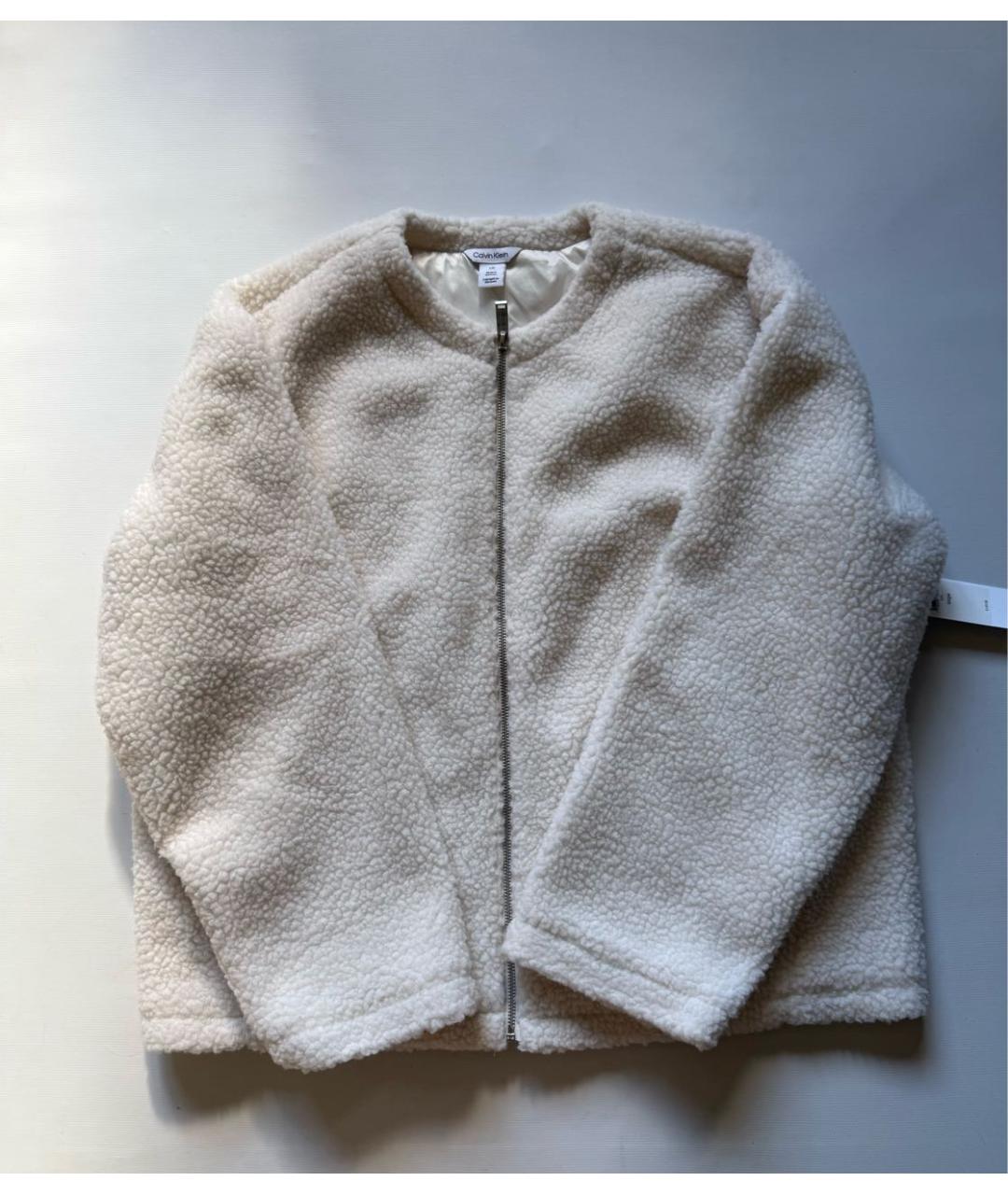 CALVIN KLEIN Белая куртка, фото 6