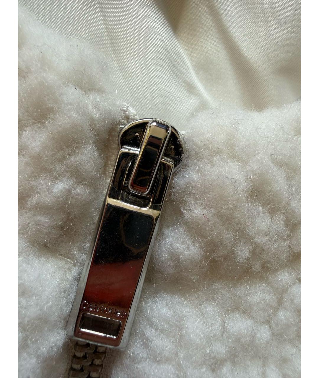 CALVIN KLEIN Белая куртка, фото 3