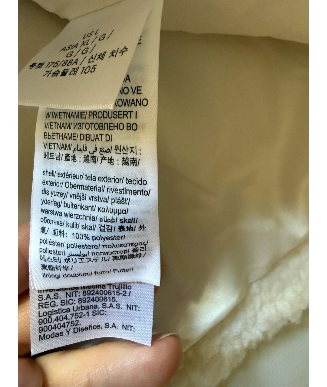 CALVIN KLEIN Белая куртка, фото 5