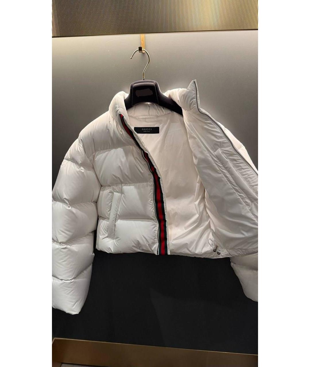 GUCCI Белый пуховик, фото 2