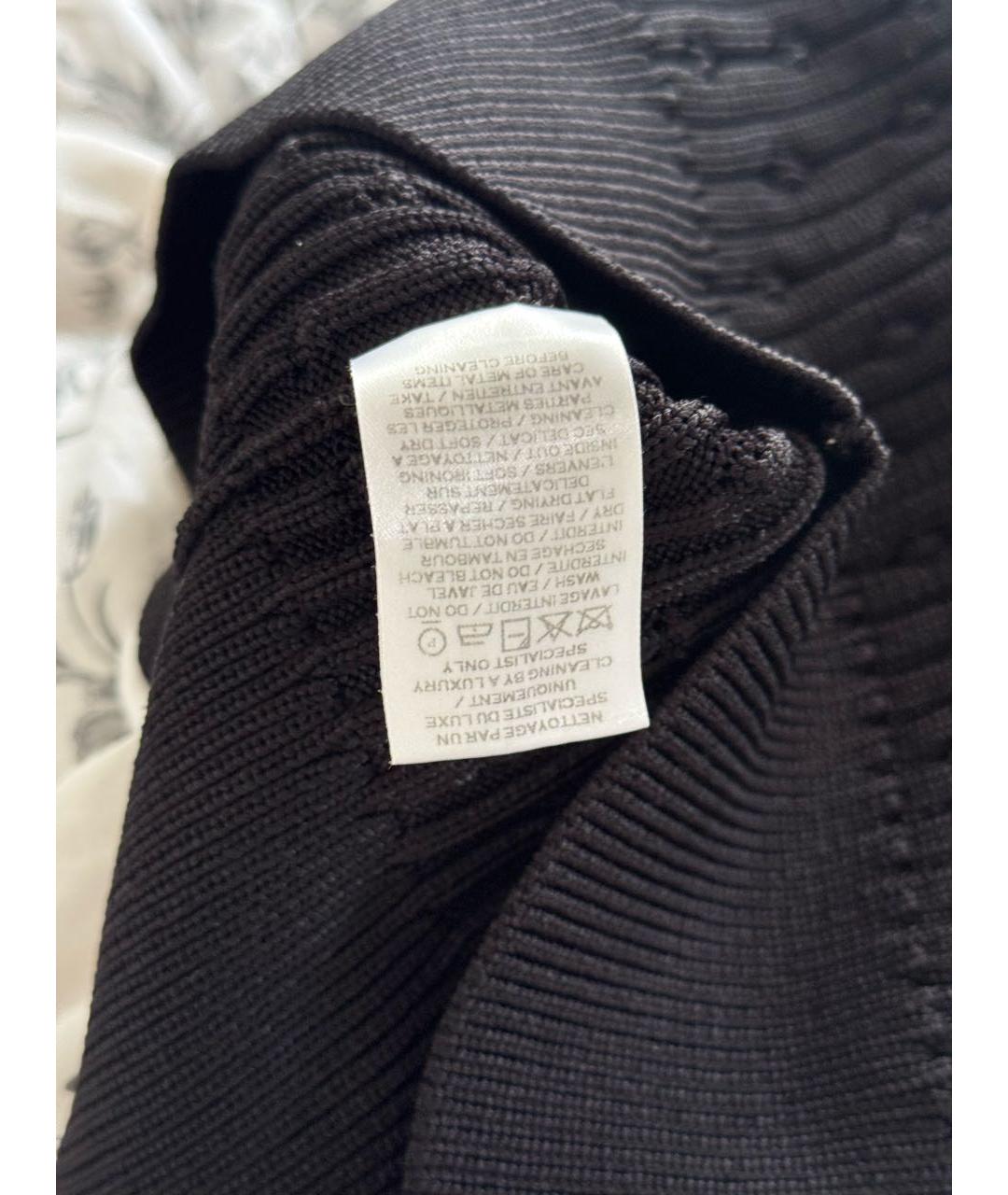 BALMAIN Черная вискозная майка, фото 6