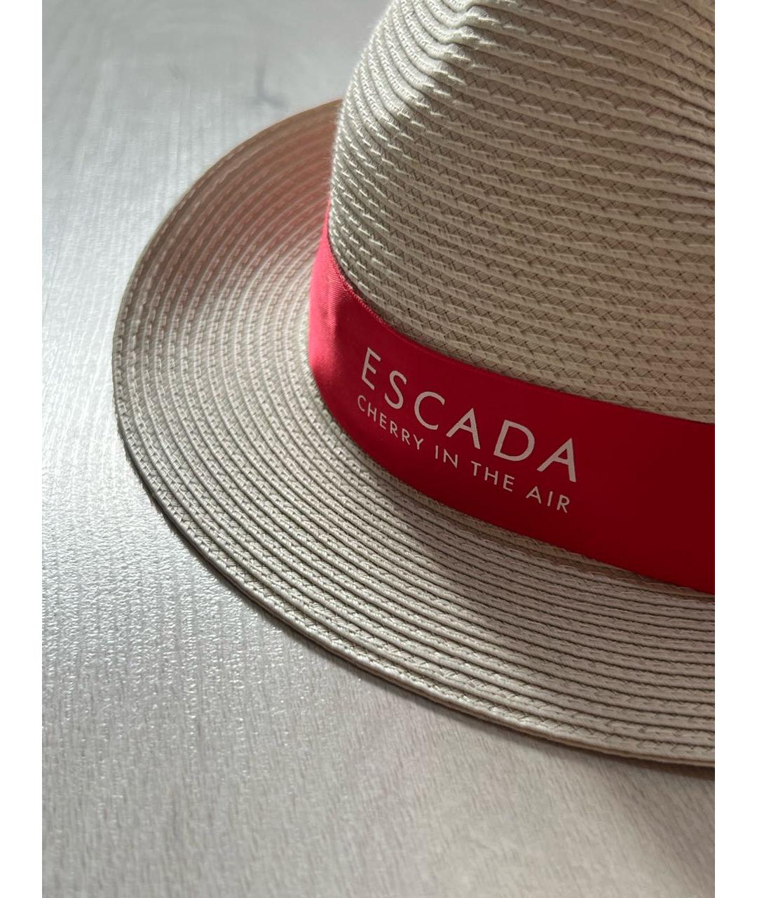 ESCADA Бежевая шляпа, фото 6