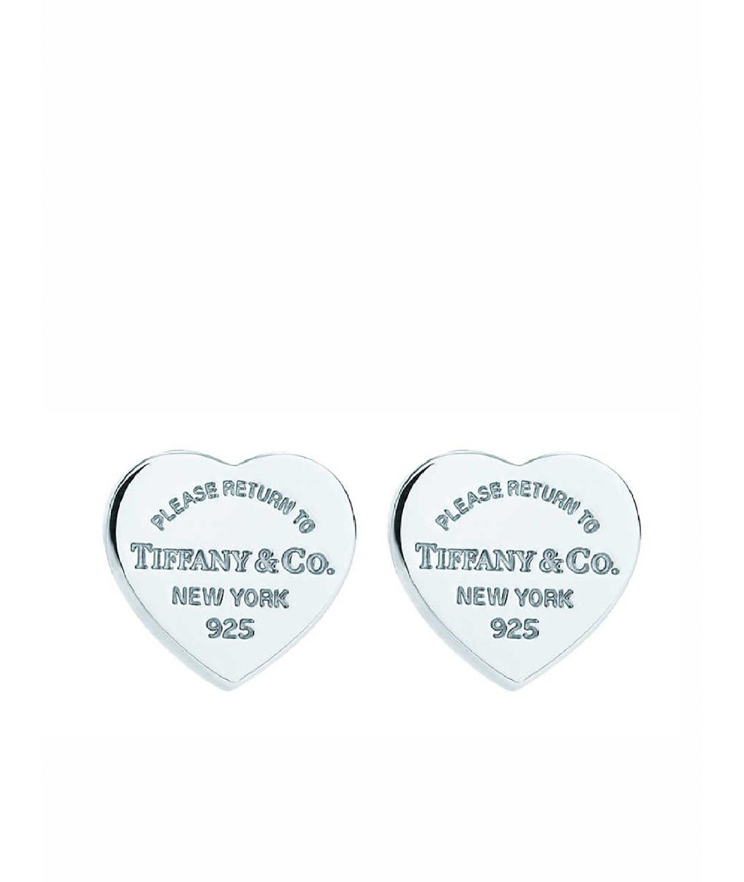 TIFFANY&CO Серебряные серебряные серьги, фото 1