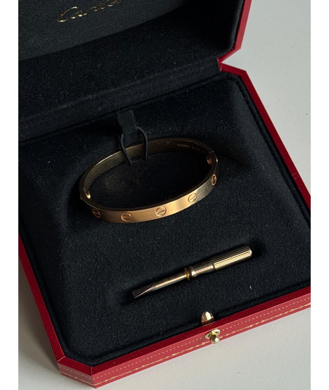 CARTIER Золотой браслет из желтого золота, фото 5