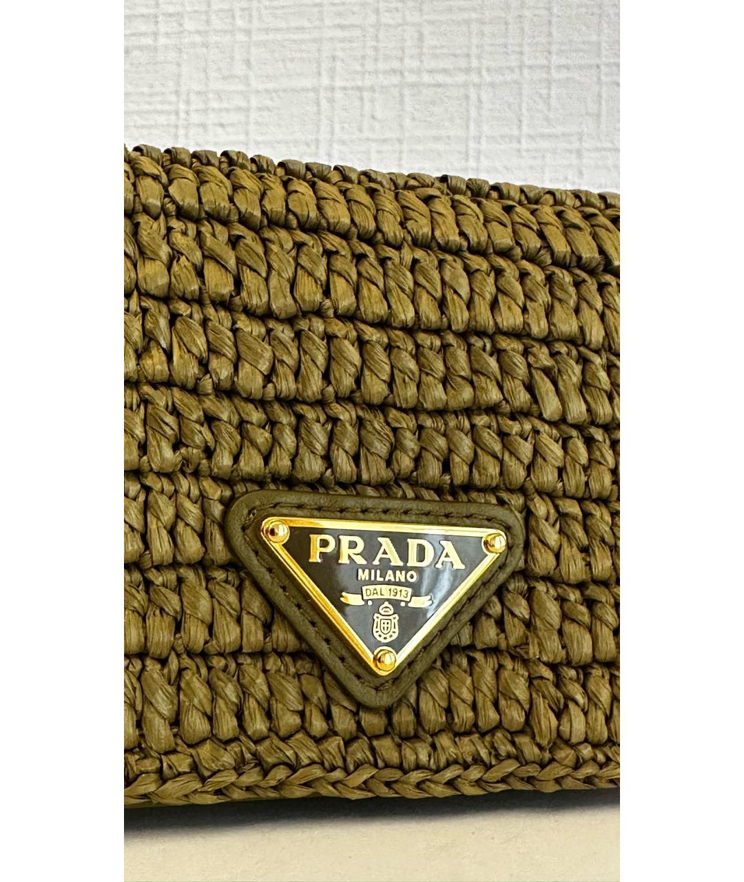 PRADA Хаки кардхолдер, фото 5