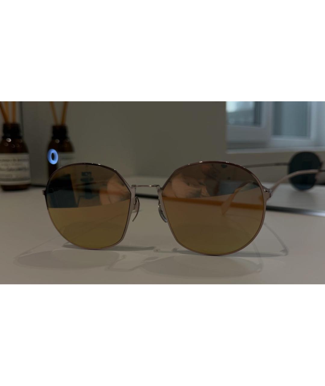 FENDI Металлические солнцезащитные очки, фото 3