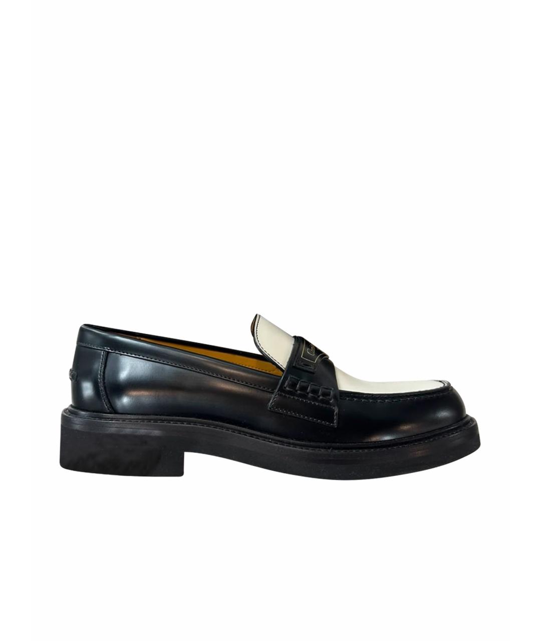 CHRISTIAN DIOR Мульти кожаные лоферы, фото 1