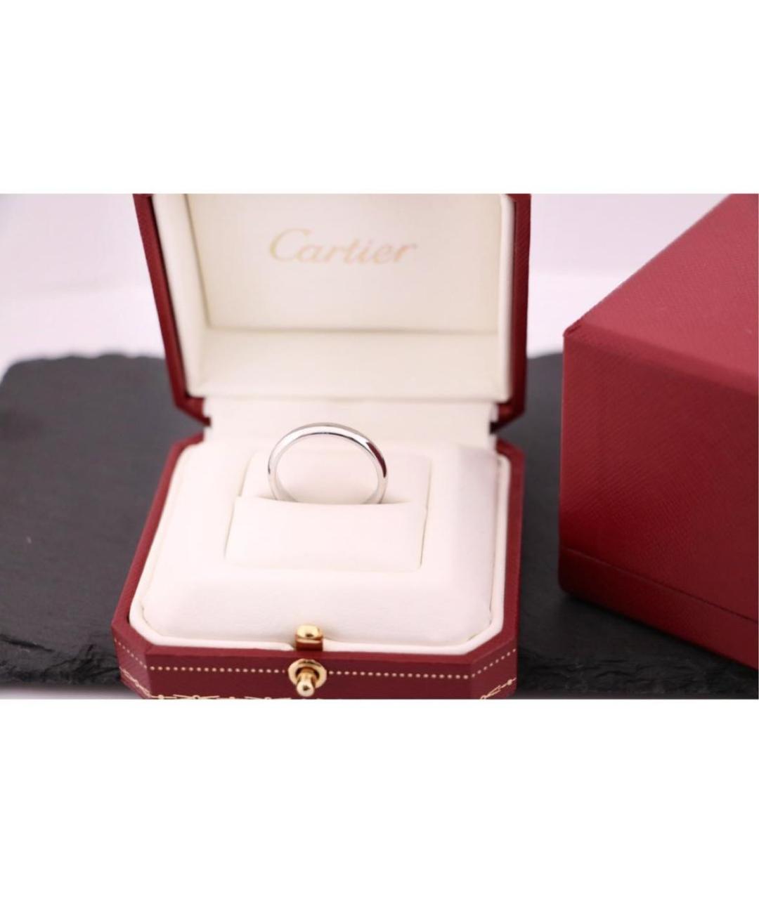 CARTIER Серебряное платиновое кольцо, фото 2