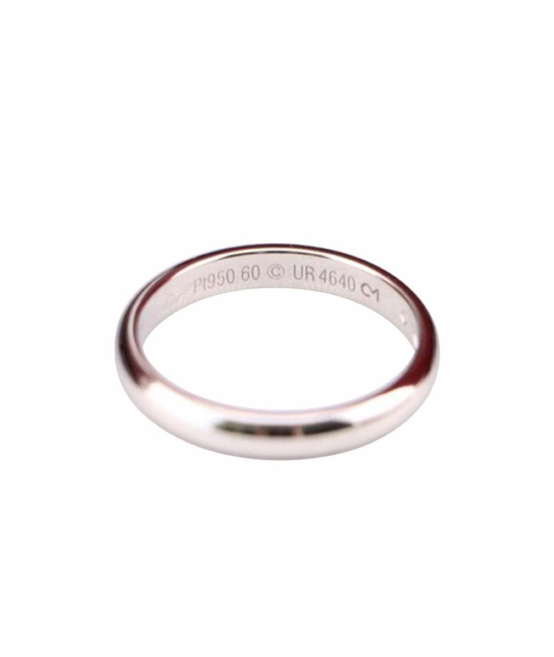 CARTIER Серебряное платиновое кольцо, фото 1