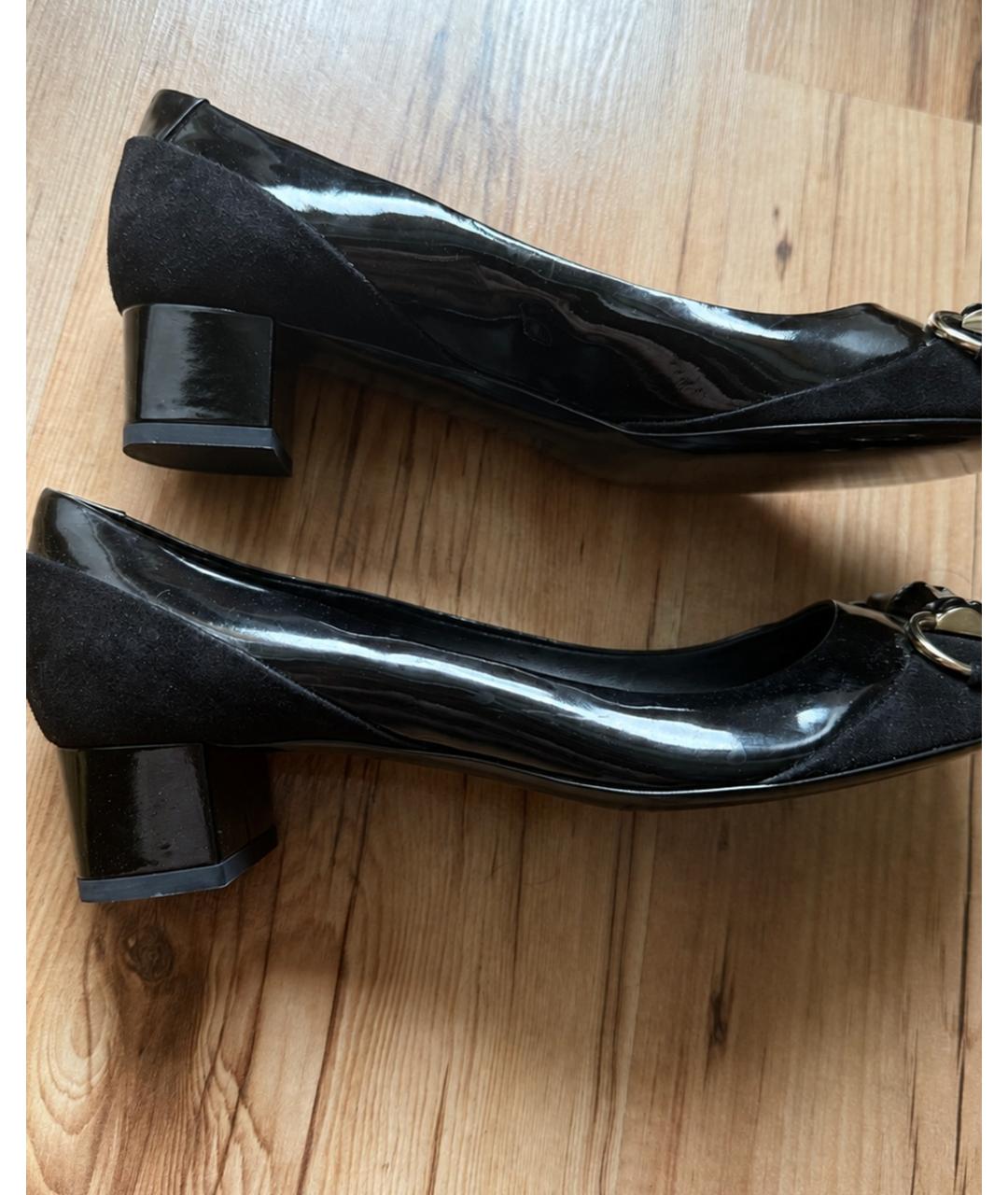 GUCCI Черные кожаные лоферы, фото 2